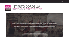Desktop Screenshot of istitutocordella.com